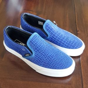 Vans Snake Leather Slip On